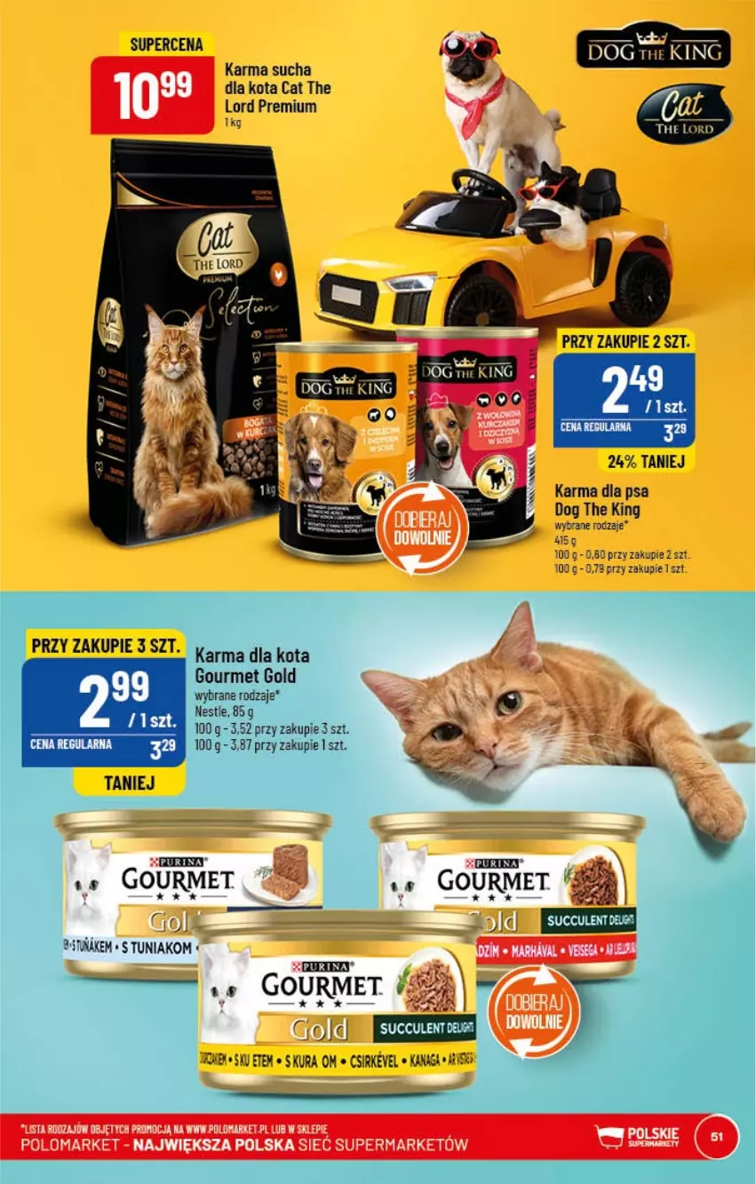 Gazetka promocyjna PoloMarket - Gazetka pomocyjna - ważna 25.01 do 31.01.2022 - strona 51 - produkty: Chia, Gourmet Gold, Pur, Purina