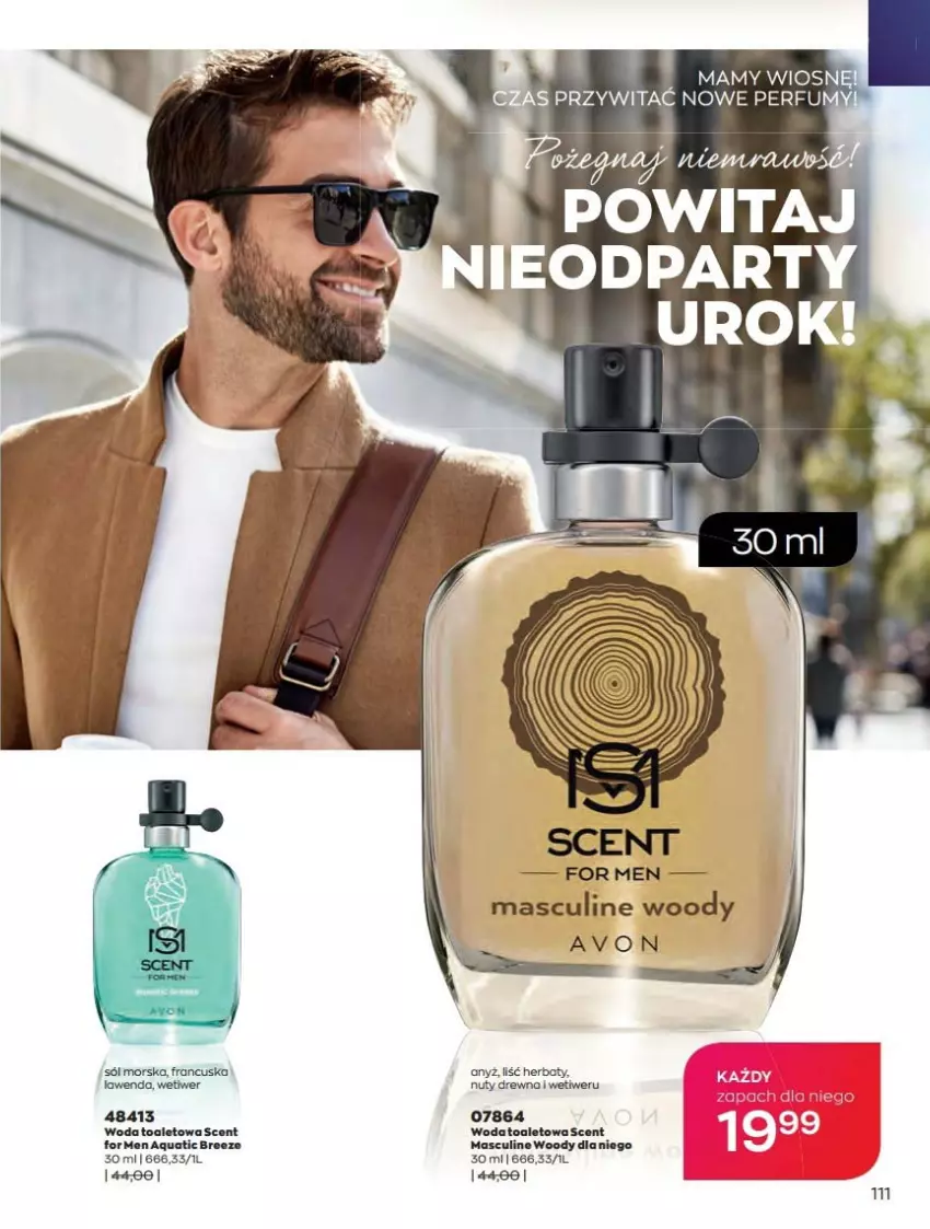 Gazetka promocyjna Avon - Katalog Avon online 4/2021 - ważna 01.04 do 30.04.2021 - strona 111 - produkty: Nuty, Perfum, Sól, Woda, Woda toaletowa