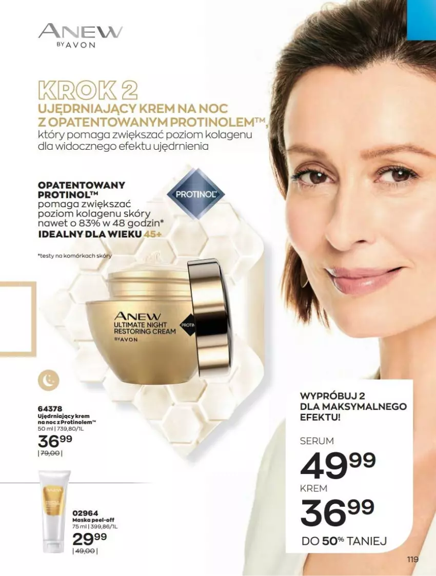 Gazetka promocyjna Avon - Katalog Avon online 4/2021 - ważna 01.04 do 30.04.2021 - strona 119 - produkty: Fa, Kolagen, Maska, Rum, Ser, Serum