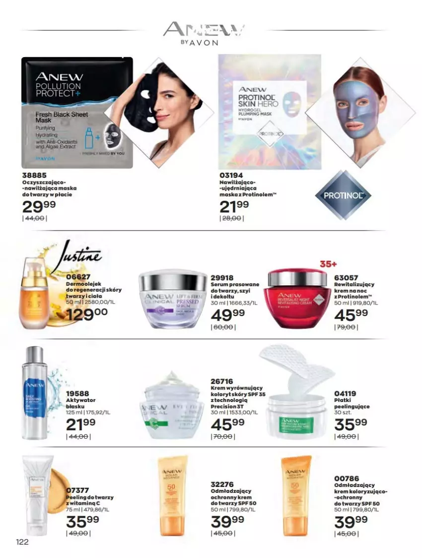 Gazetka promocyjna Avon - Katalog Avon online 4/2021 - ważna 01.04 do 30.04.2021 - strona 122 - produkty: Krem na noc, Maska, Peeling, Rum, Ser, Serum