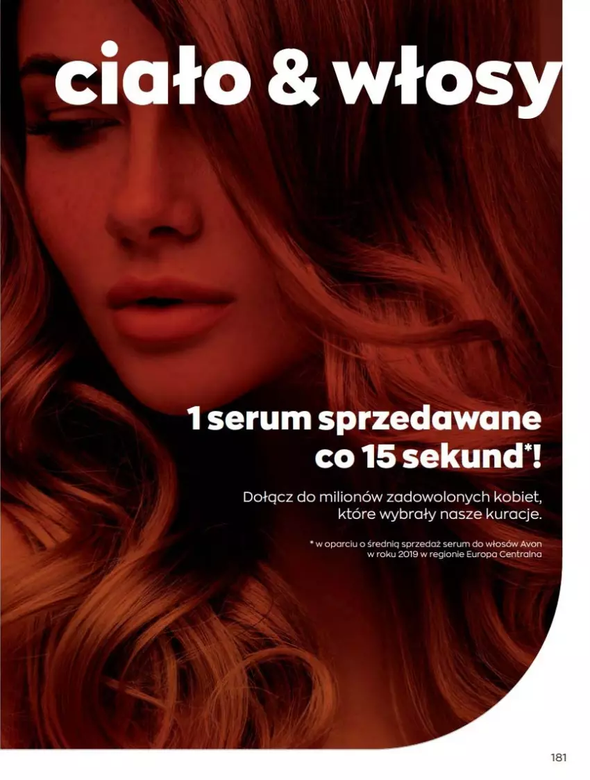 Gazetka promocyjna Avon - Katalog Avon online 4/2021 - ważna 01.04 do 30.04.2021 - strona 181 - produkty: Lion, Rum, Ser, Serum, Serum do włosów