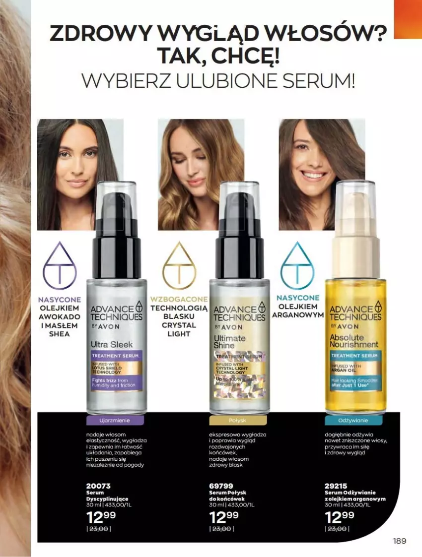 Gazetka promocyjna Avon - Katalog Avon online 4/2021 - ważna 01.04 do 30.04.2021 - strona 189 - produkty: Absolut, LG, Olej, Rum, Ser, Serum