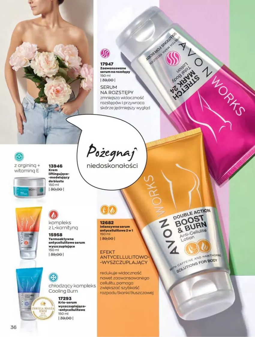 Gazetka promocyjna Avon - Katalog Avon online 4/2021 - ważna 01.04 do 30.04.2021 - strona 36 - produkty: Body, Gin, Rum, Ser, Serum