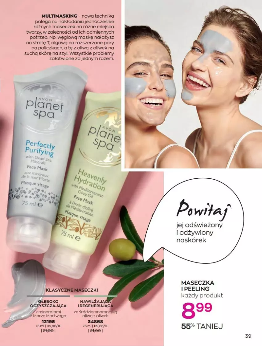 Gazetka promocyjna Avon - Katalog Avon online 4/2021 - ważna 01.04 do 30.04.2021 - strona 39 - produkty: LG, Peeling, Por