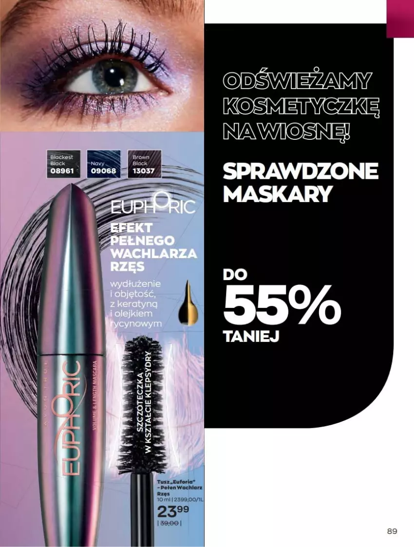 Gazetka promocyjna Avon - Katalog Avon online 4/2021 - ważna 01.04 do 30.04.2021 - strona 89 - produkty: Maska, Szczoteczka