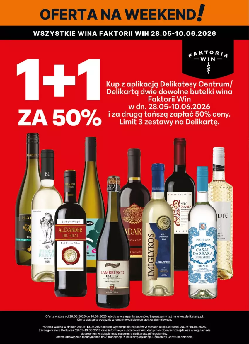 Gazetka promocyjna Delikatesy Centrum - Delibarek DC22-DC23 - ważna 28.05 do 10.06.2026 - strona 2 - produkty: Fa, Rama, Rum, Tran