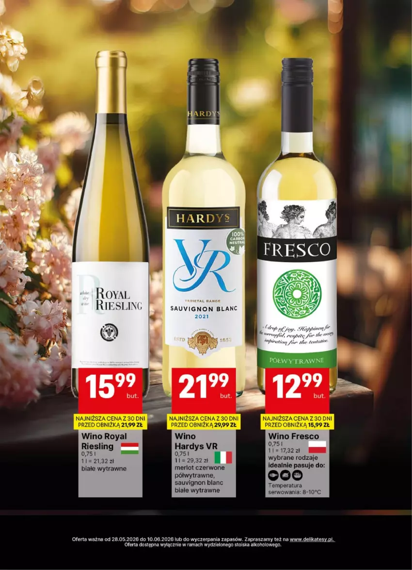 Gazetka promocyjna Delikatesy Centrum - Delibarek DC22-DC23 - ważna 28.05 do 10.06.2026 - strona 6 - produkty: Fresco, Rama, Sauvignon Blanc, Ser, Wino