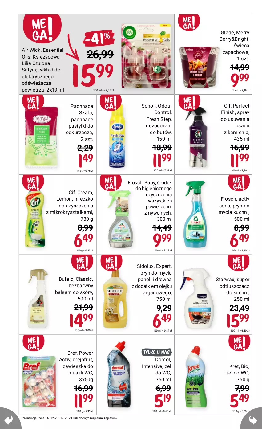 Gazetka promocyjna Rossmann - Luty II - ważna 16.02 do 28.02.2021 - strona 2 - produkty: Control, Domol, Fa, Finish, Frosch, Mus, Odkurzacz, Pastylki, Scholl, Szafa