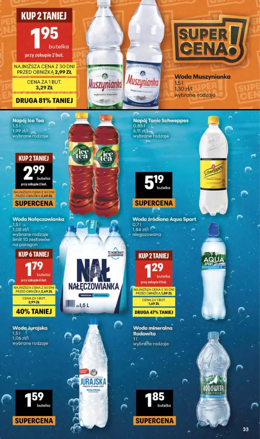 Gazetka promocyjna Delikatesy Centrum - Franczyza DC17 Czwartek - ważna 23.04 do 29.04.2026 - strona 33 - produkty: Nałęczowianka