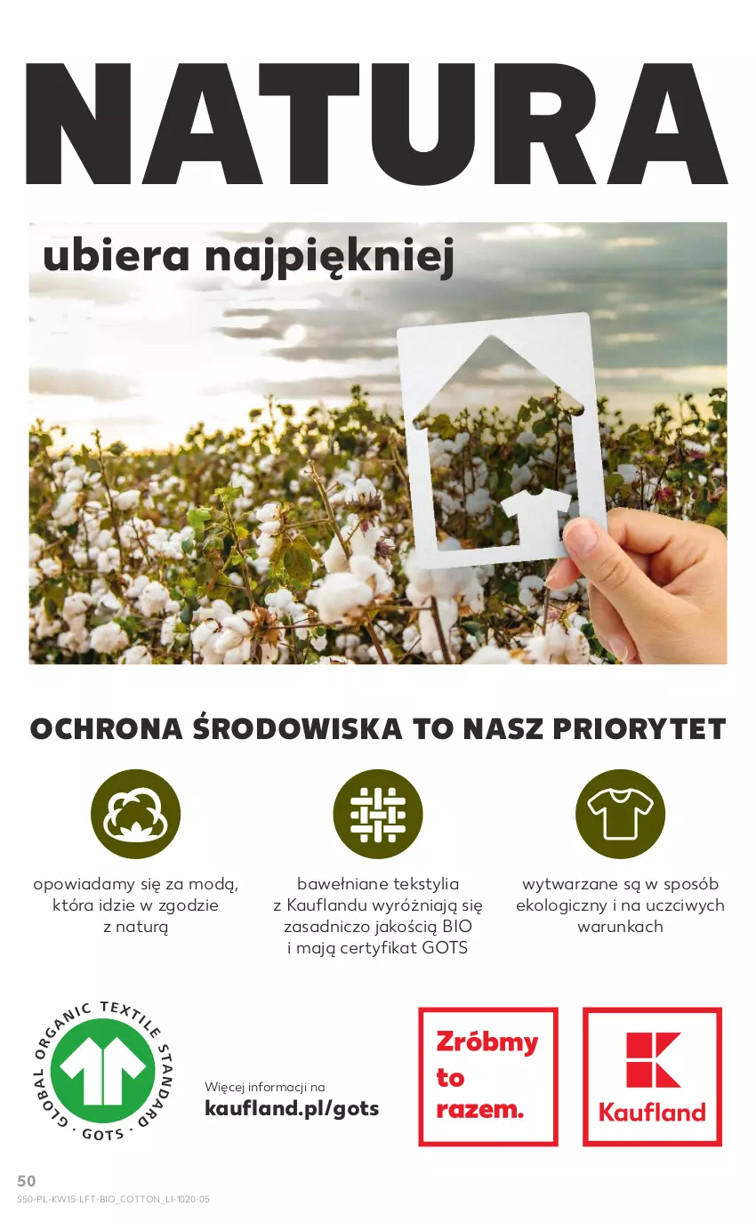 Gazetka promocyjna Kaufland - OFERTA TYGODNIA - ważna 13.04 do 20.04.2022 - strona 50 - produkty: O nas