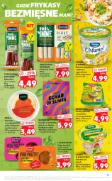 Gazetka promocyjna Kaufland - OFERTA TYGODNIA - Gazetka - ważna od 20.04 do 20.04.2022 - strona 25 - produkty: Sałatka, Hummus, Top, Sos, Mus, Pasztet, Salsa, Dega, Sałatka warzywna, Sałat, Szynka, Tarczyński, Kiełbaski białe, Roślinne kiełbaski, Kabanos, Kiełbasa, Roślinne kabanosy, Kebab, Lisner