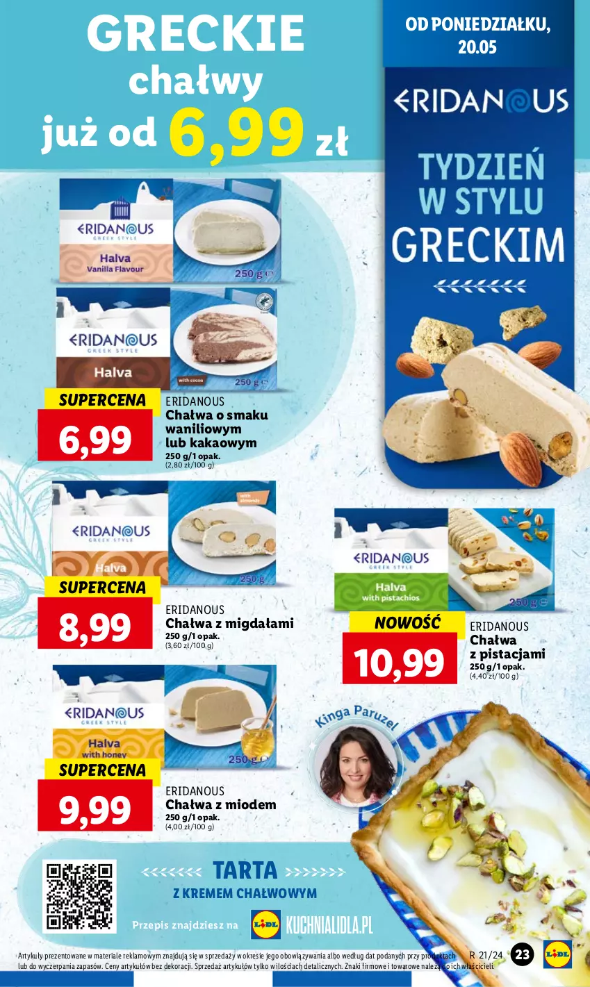 Gazetka promocyjna Lidl - GAZETKA - ważna 20.05 do 22.05.2024 - strona 27 - produkty: Chałwa, Kakao, Tarta