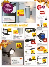 Gazetka promocyjna Jula - Gazetka - Gazetka - ważna od 16.10 do 16.10.2022 - strona 2 - produkty: Piec, Latarnia, Lampa robocza LED, Por, Latarka LED, Reflektor LED, Tera, Tarka, Latarka czołowa, Pasek, Taśma miernicza, Młotek, Młot, Latarka, Reflektor, Pokrowiec, Lampa, Metro, Lakier, Akumulator