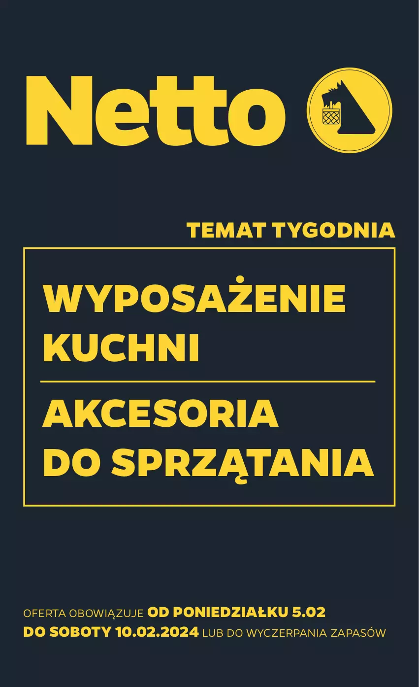 Gazetka promocyjna Netto - Akcesoria i dodatki - ważna 05.02 do 10.02.2024 - strona 1