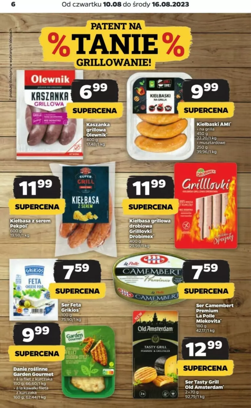 Gazetka promocyjna Netto - ważna 10.08 do 16.08.2023 - strona 13 - produkty: Grill, Kurczak, Ser