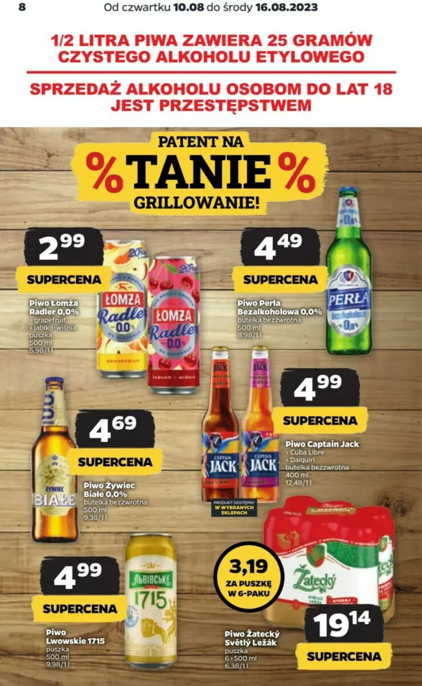 Gazetka promocyjna Netto - ważna 10.08 do 16.08.2023 - strona 15 - produkty: Gra, Piwa, Piwo