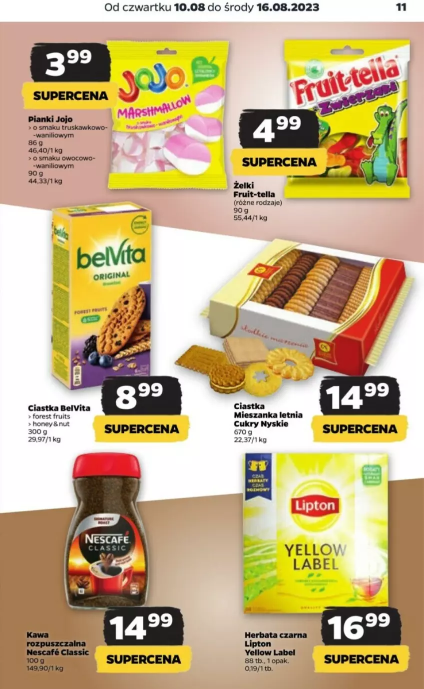 Gazetka promocyjna Netto - ważna 10.08 do 16.08.2023 - strona 3 - produkty: BelVita, Ciastka