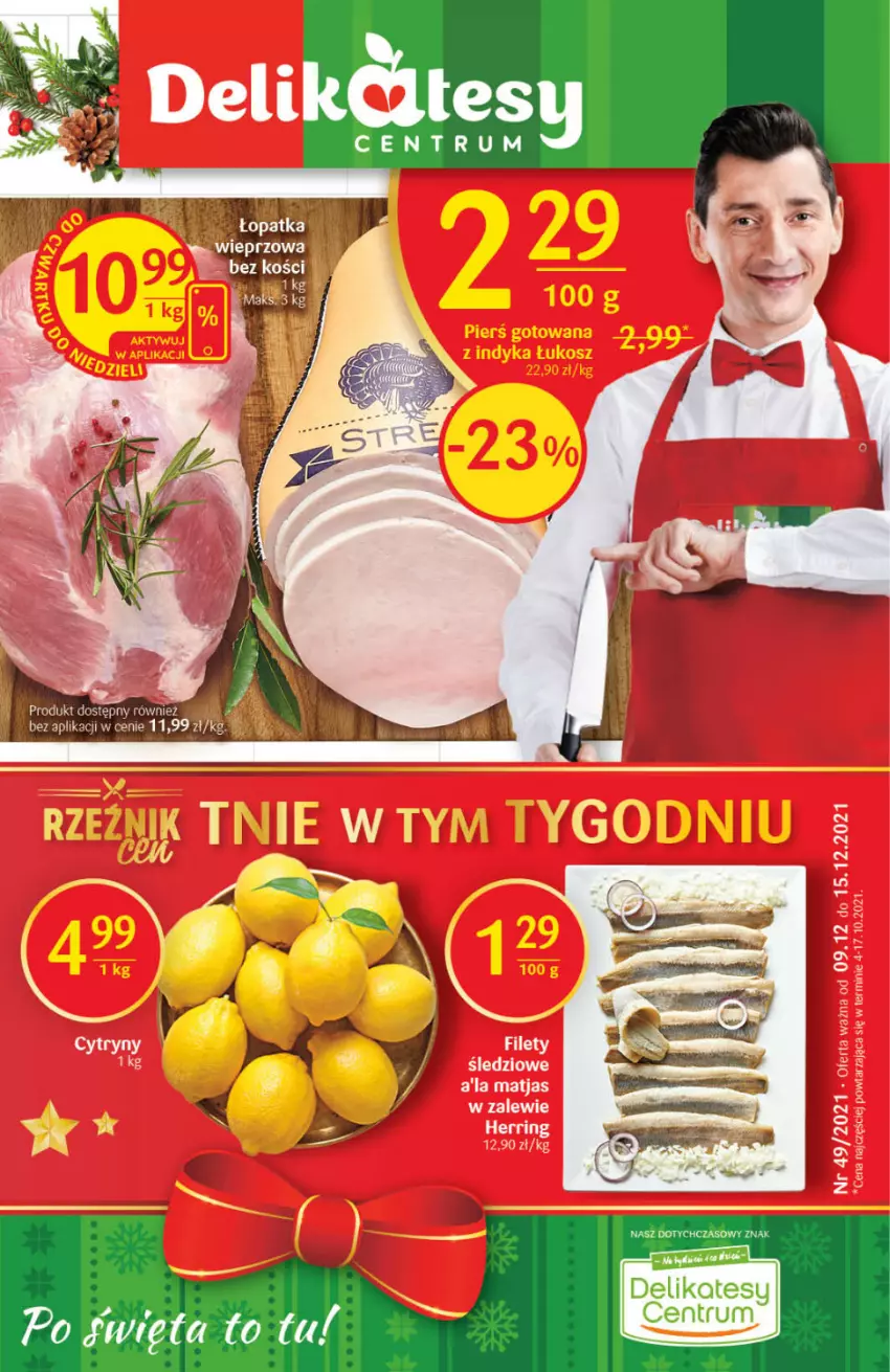 Gazetka promocyjna Delikatesy Centrum - Gazetka DC49 n. fresh - ważna 09.12 do 15.12.2021 - strona 1 - produkty: Rum