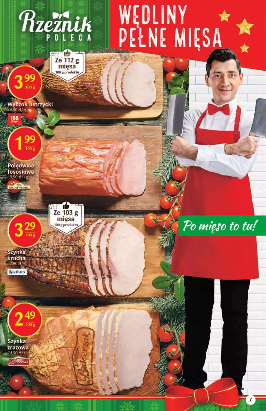 Gazetka promocyjna Delikatesy Centrum - Gazetka DC49 n. fresh - ważna 09.12 do 15.12.2021 - strona 7 - produkty: Szynka