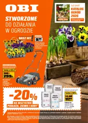 Gazetka promocyjna Obi - Gazetka OBI - Gazetka - ważna od 24.03 do 24.03.2026 - strona 1 - produkty: Telefon, Kosz, Dres, Ogród