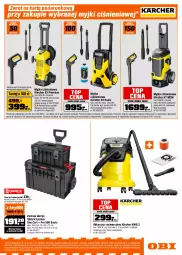 Gazetka promocyjna Obi - Gazetka OBI - Gazetka - ważna od 24.03 do 24.03.2026 - strona 5 - produkty: Odkurzacz, Top, Sok, Ser, Gra, Kärcher, Płyta, Bryza, Myjka ciśnieniowa