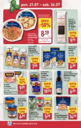 Gazetka promocyjna Aldi - Tydzień Włoski - Gazetka - ważna od 02.08 do 02.08.2025 - strona 3 - produkty: Mozzarella, Piec, Sałatka, Pizza z pieca kamiennego, Makaron, Sos, Rio Mare, Sałat, Pizza, Tagliatelle, Spaghetti, Tuńczyk, Fa