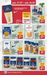 Gazetka promocyjna Aldi - Tydzień Włoski - Gazetka - ważna od 02.08 do 02.08.2025 - strona 5 - produkty: Makaron, Sos, Ser, Rum, Mus, Gra, Lion, Isana, Sos do makaronu