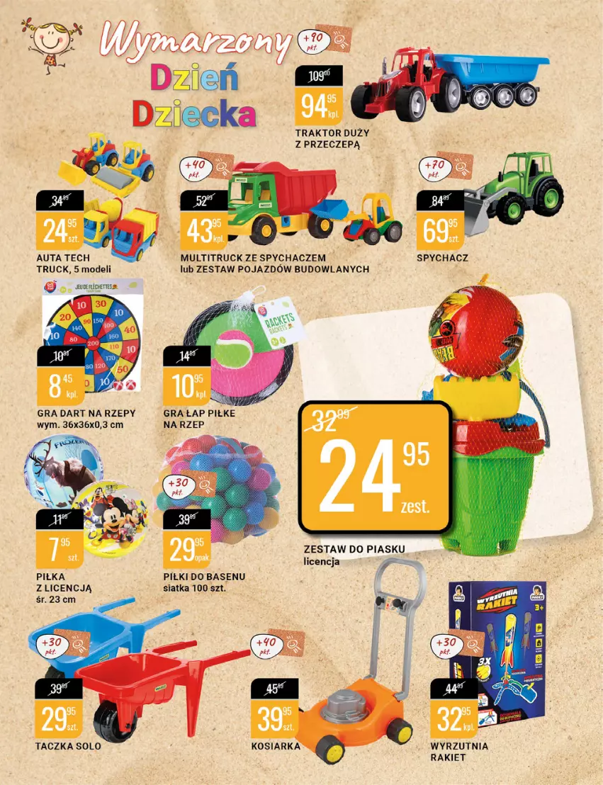 Gazetka promocyjna Bi1 - Letniej zabawy czas - ważna 25.05 do 31.05.2022 - strona 4 - produkty: Gra, Kosiarka, Pojazd, Siatka, Traktor, Wyrzutnia