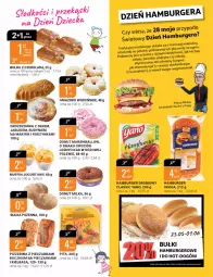 Gazetka promocyjna Bi1 - Letniej zabawy czas - Gazetka - ważna od 31.05 do 31.05.2022 - strona 9 - produkty: Piec, Ser, Jogurt, Hamburger, Pieczarka, Burger, Mars, Pizzerina, Donut, Bułka, Milka, Fa