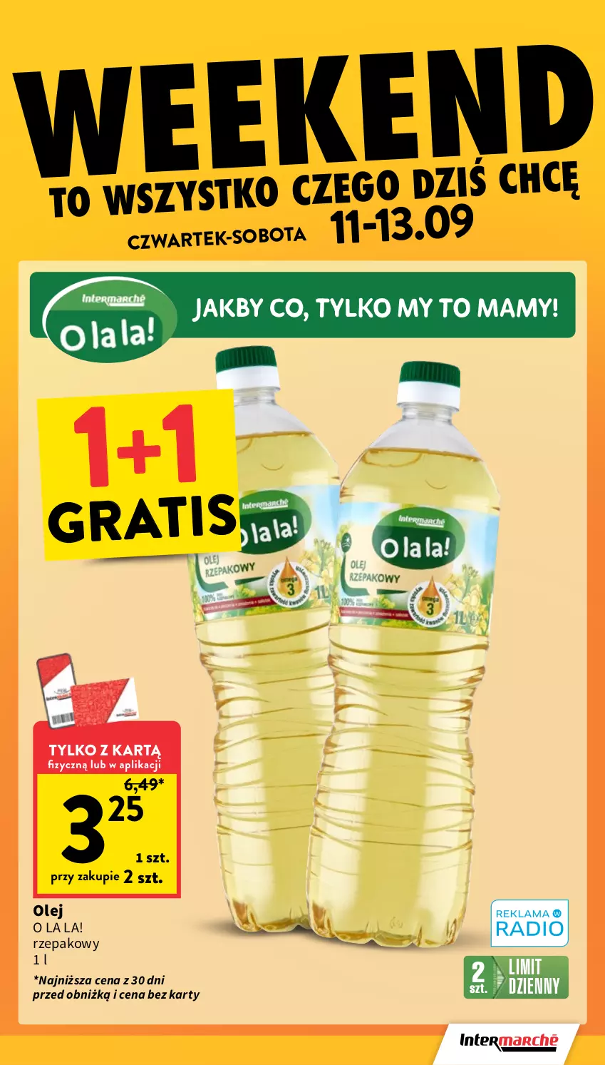Gazetka promocyjna Intermarche - Gazetka Intermarche - ważna 11.09 do 17.09.2025 - strona 5 - produkty: Gra, Olej