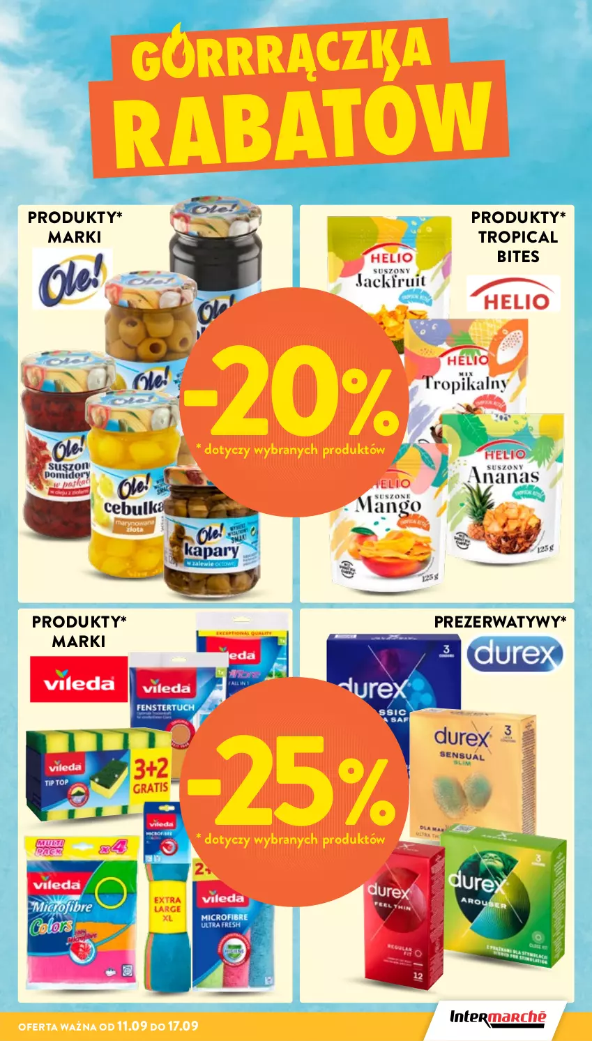 Gazetka promocyjna Intermarche - Gazetka Intermarche - ważna 11.09 do 17.09.2025 - strona 9 - produkty: Prezerwatyw, Tropical