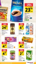 Gazetka promocyjna Intermarche - Gazetka Intermarche - Gazetka - ważna od 17.09 do 17.09.2025 - strona 27 - produkty: Kawa rozpuszczalna, Napój roślinny, Kawa mielona, Kawa, Dżem, Lipton, Prima, Tymbark, Mocca Fix Gold, Woseba, Herbata, Napój, Herbapol