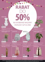 Gazetka promocyjna Jysk - Oferta tygodnia - Gazetka - ważna od 12.11 do 12.11.2023 - strona 24 - produkty: Wazon, Roślina sztuczna