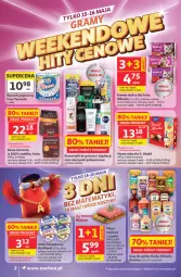 Gazetka promocyjna Auchan - Gazetka 30 Lat Supermarket Auchan - Gazetka - ważna od 20.05 do 20.05.2026 - strona 2 - produkty: Sos, Ser, Papier, Kawa ziarnista, Whiskas, Kawa, Serek kanapkowy, Serek, Mleczko, Ręcznik, Ptasie mleczko, Hochland, Foxy, E. Wedel, Grill