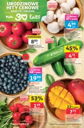 Gazetka promocyjna Auchan - Gazetka 30 Lat Supermarket Auchan - Gazetka - ważna od 20.05 do 20.05.2026 - strona 4 - produkty: Borówka, Ogórek, LG