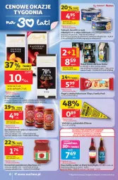 Gazetka promocyjna Auchan - Gazetka 30 Lat Supermarket Auchan - Gazetka - ważna od 20.05 do 20.05.2026 - strona 6 - produkty: Piwo, Mokra karma, Koncentrat pomidorowy, Makaron, Dawtona, Sos, Ryż, Wafelek, Kawa, Sheba, Rogal, Tuńczyk, Kakao, Olej, Fa