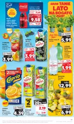 Gazetka promocyjna Kaufland - Gazetka tygodnia - Gazetka - ważna od 05.07 do 05.07.2023 - strona 41 - produkty: Por, Mus, Cytryny, Coca-Cola, Karafka, Napój gazowany, Tymbark, Szyna, Fanta, Woda mineralna, Woda, Sprite, Napój, Mięta, Nektar, Hortex, Fa