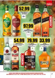 Gazetka promocyjna Topaz - Gazetka - Gazetka - ważna od 31.10 do 31.10.2024 - strona 7 - produkty: Rum, Gra, Finish, Tropical, Johnnie Walker, Lack, Whisky, Grant's