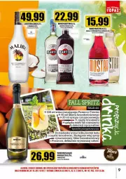 Gazetka promocyjna Topaz - Gazetka - Gazetka - ważna od 31.10 do 31.10.2024 - strona 9 - produkty: Rum, Mus, Martini, Stek, Malibu, Syrop, Prosecco, Wino, Likier, Fa