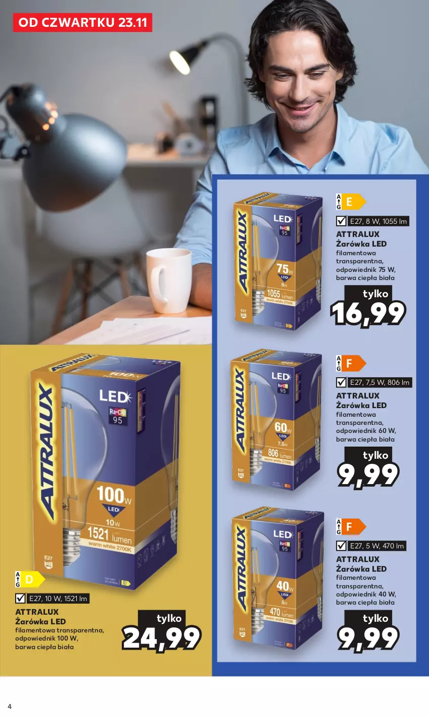 Gazetka promocyjna Kaufland - Kaufland - ważna 23.11 do 20.12.2023 - strona 4 - produkty: Tran