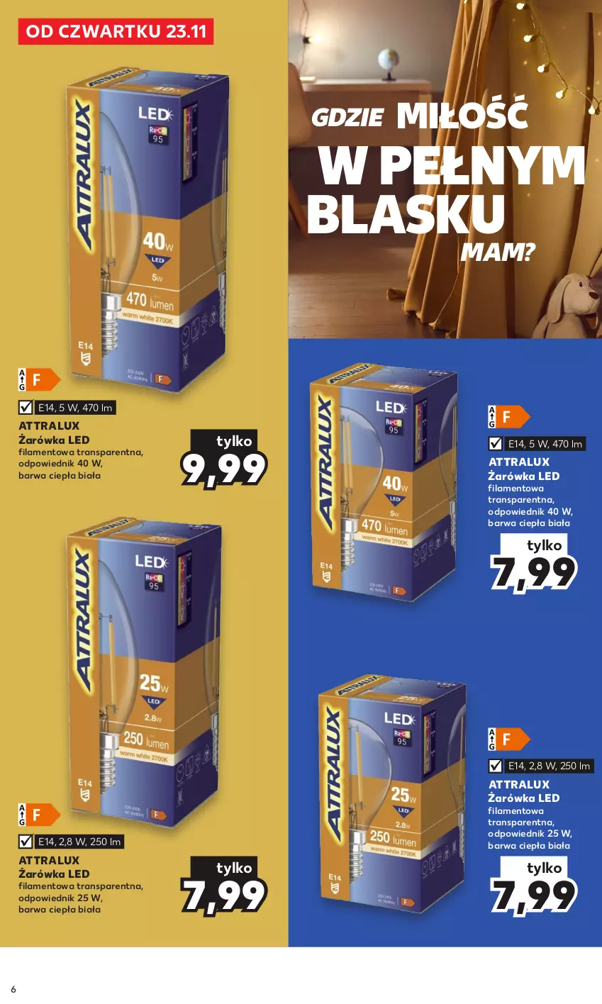 Gazetka promocyjna Kaufland - Kaufland - ważna 23.11 do 20.12.2023 - strona 6 - produkty: Tran