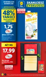Gazetka promocyjna Lidl - GAZETKA - Gazetka - ważna od 23.04 do 23.04.2025 - strona 4 - produkty: Ser, Kawa, Gouda, Mleko