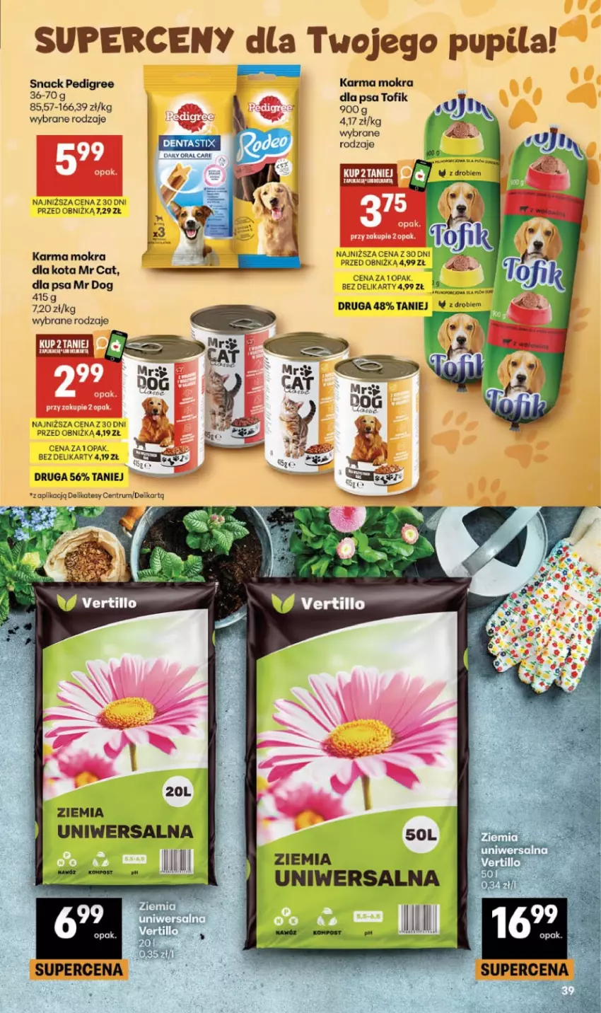Gazetka promocyjna Delikatesy Centrum - Franczyza DC30 Czwartek - ważna 23.07 do 29.07.2026 - strona 39 - produkty: Mop, Pedigree, Rum