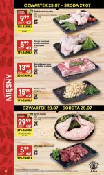 Gazetka promocyjna Delikatesy Centrum - Franczyza DC30 Czwartek - Gazetka - ważna od 29.07 do 29.07.2026 - strona 10 - produkty: Kurczak, Rum, Por, Królik, Tusz, Boczek, Flaki, Wagi, Flaki wołowe, Boczek wieprzowy