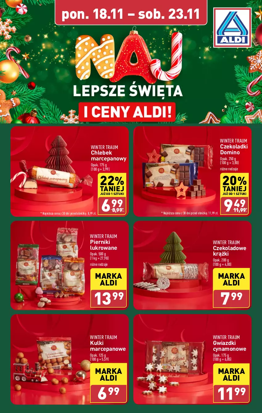 Gazetka promocyjna Aldi - Pełna oferta - ważna 18.11 do 23.11.2024 - strona 14 - produkty: Chleb, Piernik