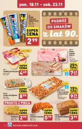 Gazetka promocyjna Aldi - Pełna oferta - Gazetka - ważna od 23.11 do 23.11.2024 - strona 22 - produkty: Piec, Cebula, Ser, Zott, Pizza, Pieczarka, Pudding, Deser, Chleb, Mleko