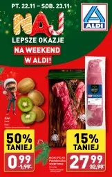 Gazetka promocyjna Aldi - Pełna oferta - Gazetka - ważna od 23.11 do 23.11.2024 - strona 28 - produkty: Polędwiczka wieprzowa, Mięsne specjały, Kiwi