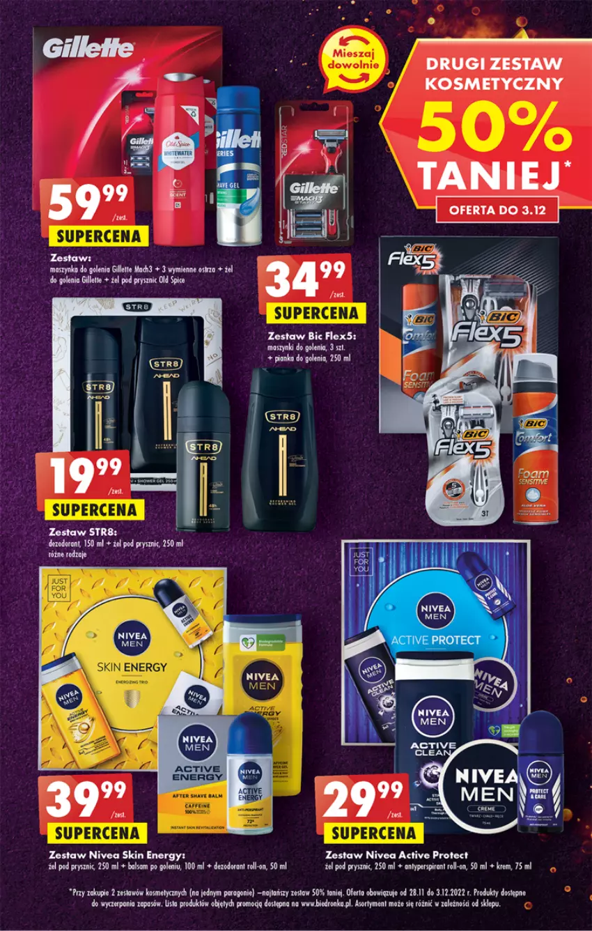 Gazetka promocyjna Biedronka - Gazetka - Biedronka.pl - ważna 01.12 do 07.12.2022 - strona 41 - produkty: Antyperspirant, Balsam po goleniu, Dezodorant, Nivea, Old Spice