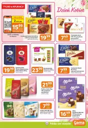 Gazetka promocyjna Gama - Gazetka Gama - Gazetka - ważna od 10.03 do 10.03.2026 - strona 5 - produkty: Praliny, Lindor, Mleczko, Czekolada, Merci, Milka