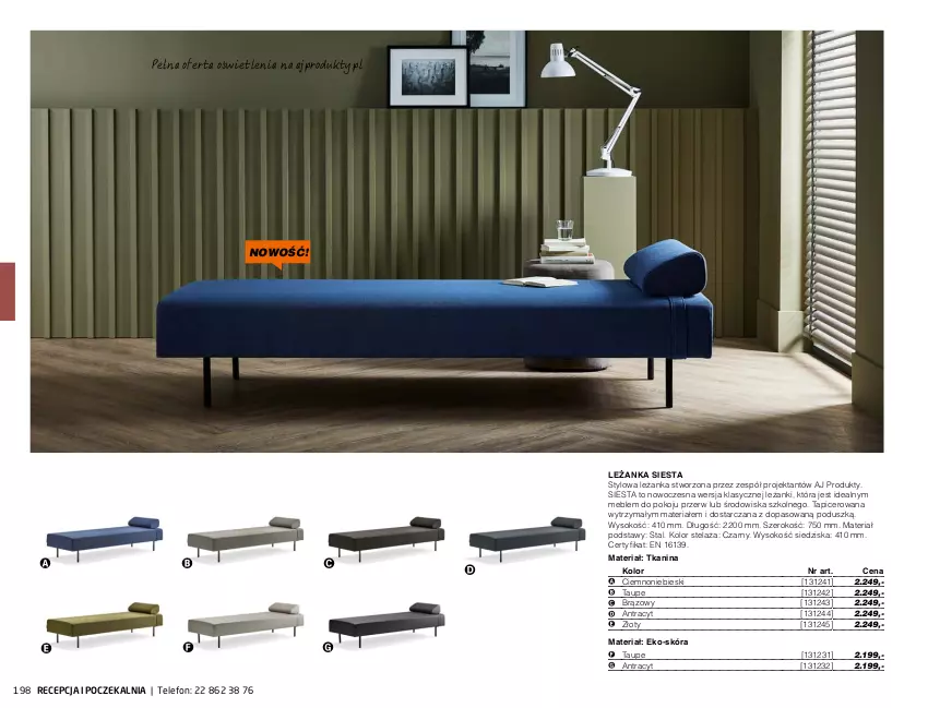 Gazetka promocyjna AJ Produkty - Marzec - ważna 01.03 do 31.03.2021 - strona 198 - produkty: Leżanka, Meble, Sok, Telefon